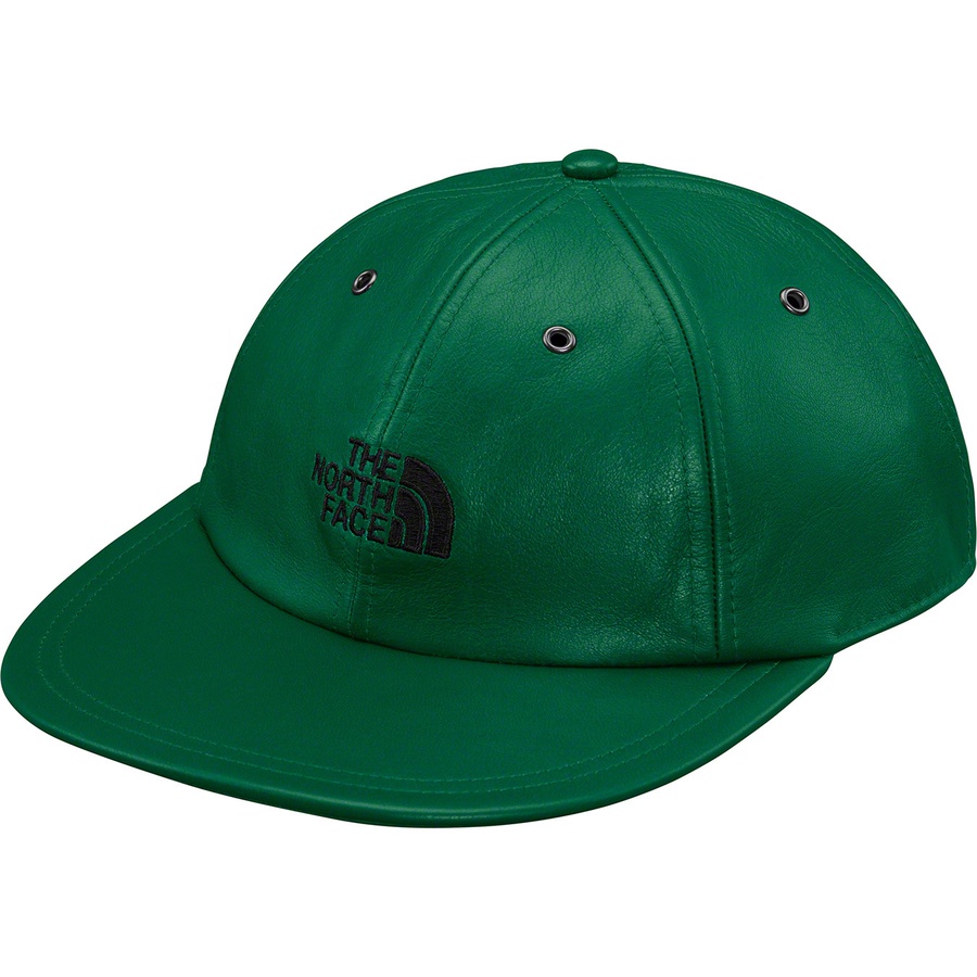 Supreme x The North Face Leather 6 'Panel Hat Dark Green - Novelship